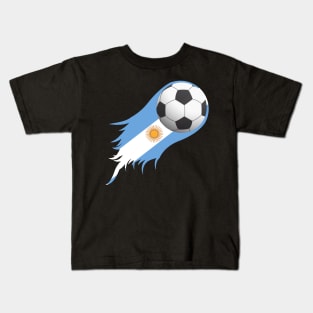 Argentina football World cup Kids T-Shirt
